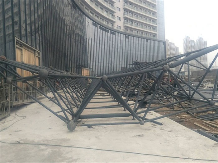 海宁万豪酒店雨棚网架